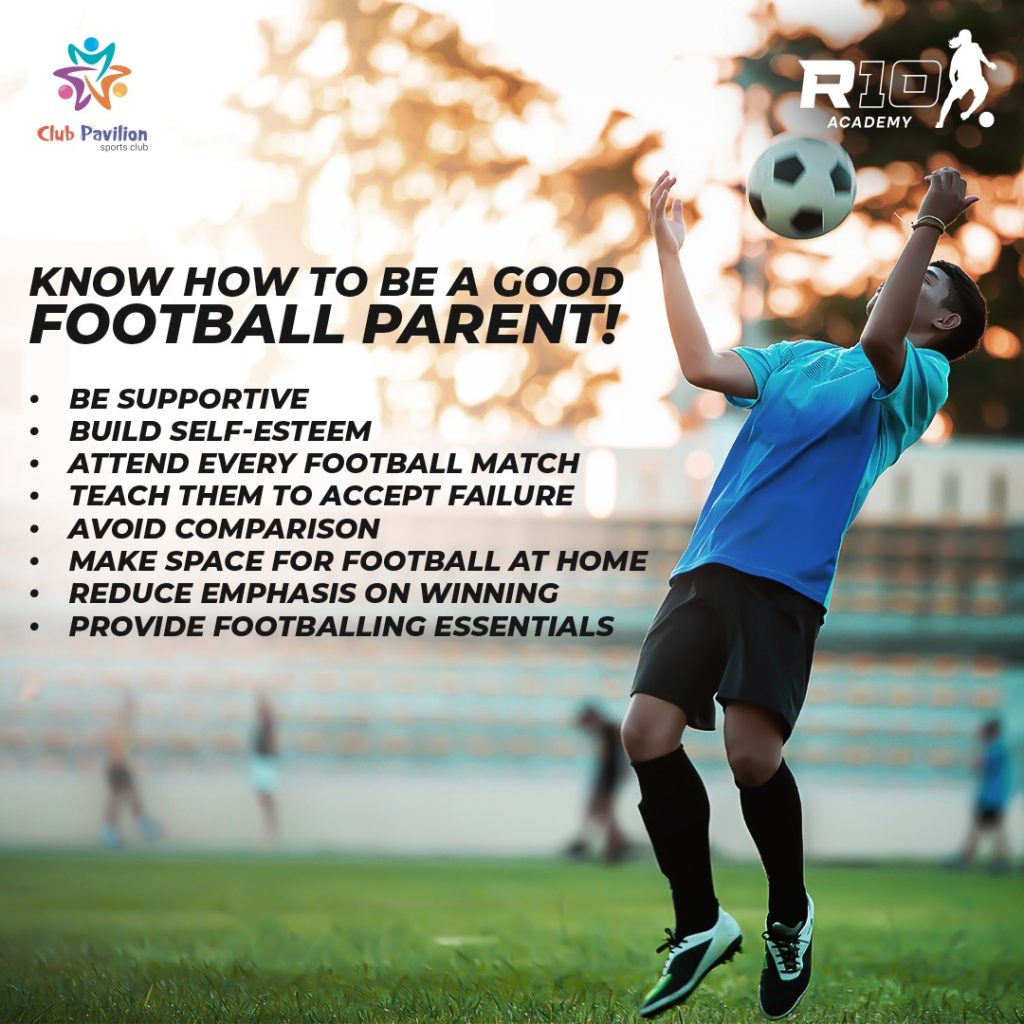 Know How To Be A Good Football Parent!